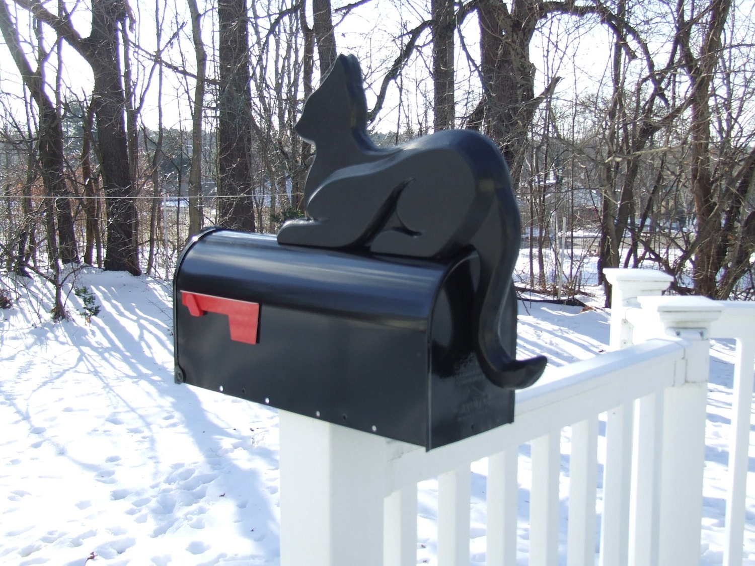Black Cat Mailbox Banksville79 Exclusive FREE Shipping Etsy