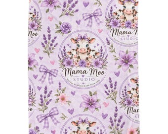 Mama moo blanket