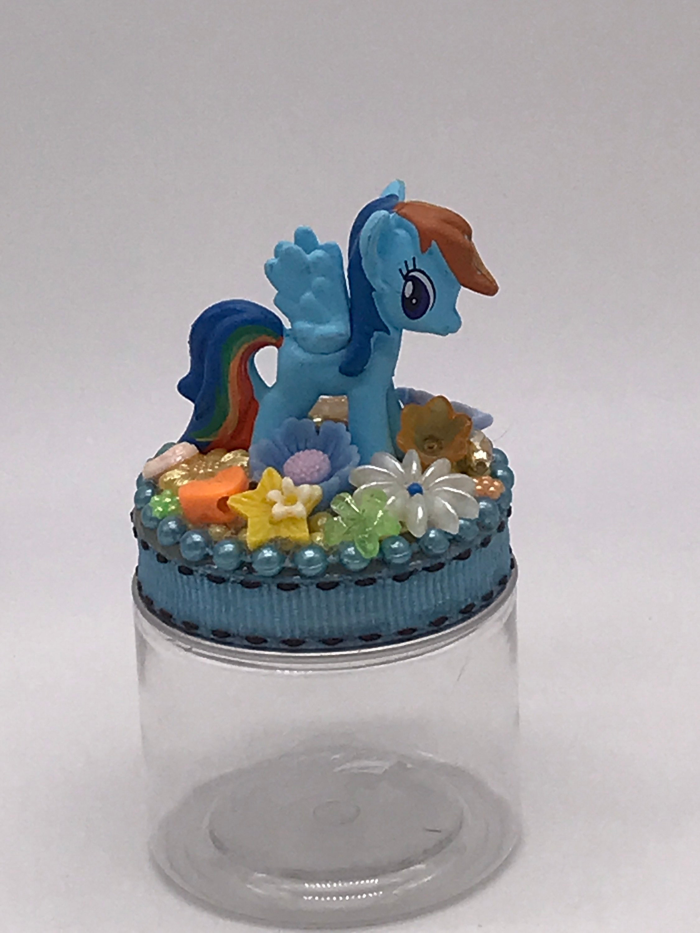 My Little Pony Rainbow Dash Trinket Jar Party Favor Stocking - Etsy España