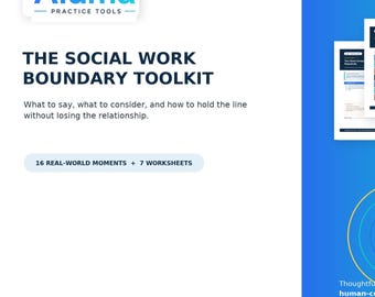 Verktygslåda för socialt arbete med gränser | Professionell fältguide (PDF-nedladdning)