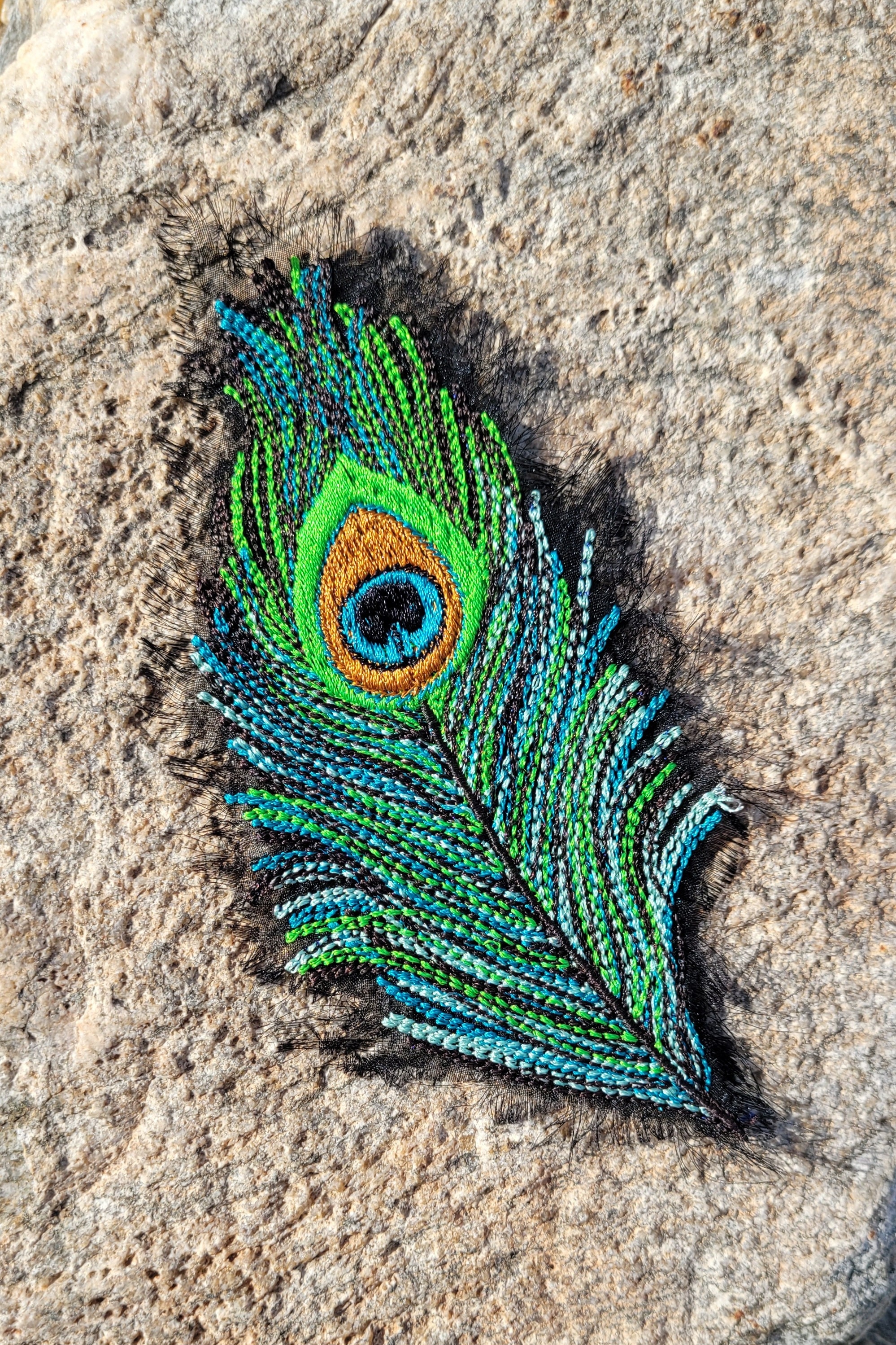 Peacock Feather Needlework Accessories