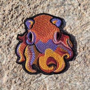 Dumbo Octopus Embroidered Patch