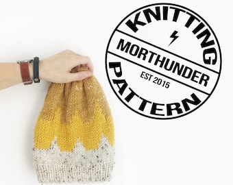 ★最終 Sale❗️リリパット246☆KNIT ONE, PURL ONE Knitting Pattern: Knit One Purl One Hat - Etsy