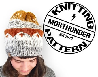 Sanguine Knitting Beanie Pattern by Morthunder