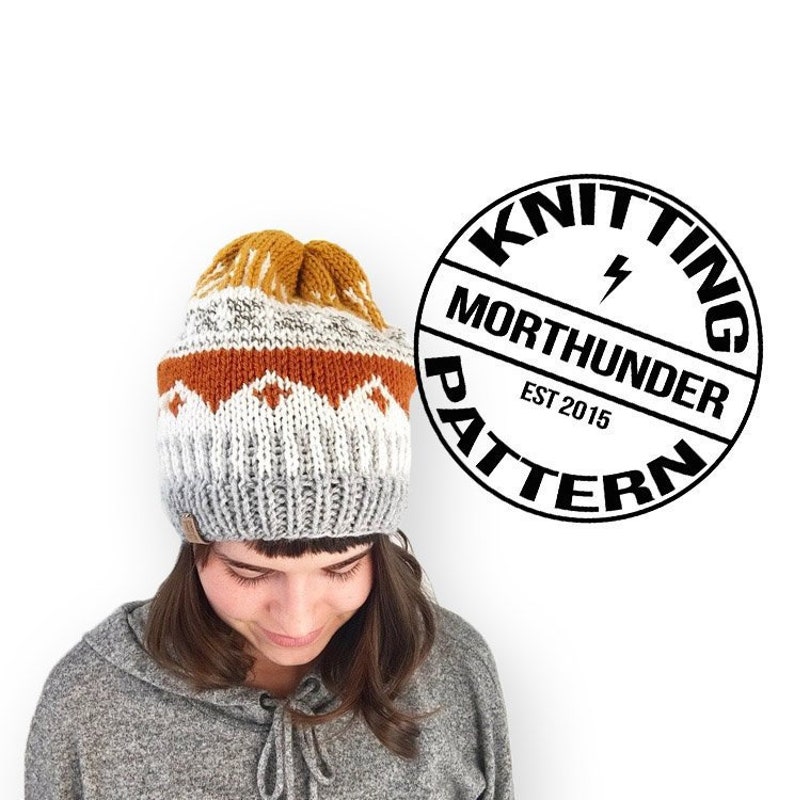 Sanguine Knitting Beanie Pattern by Morthunder image 1