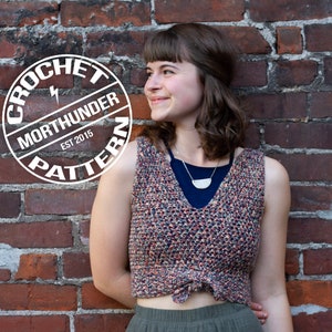 Crochet Marigold Tank Top Pattern by Morthunder