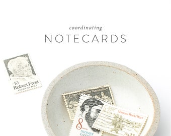 Coordinating Notecards: Match any Invitation, Shower or Party Theme, Digital File or Printed Items