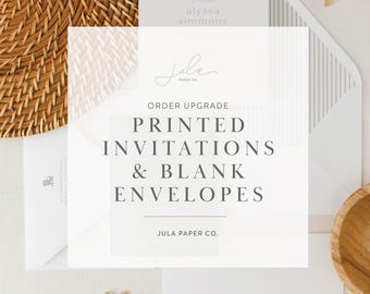Printed Stationery, Invitations & Announcements: Purchase This Listing for Printed Invitations and Stationery