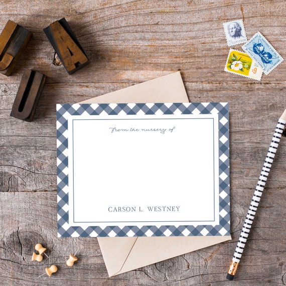 From the Nursery Of, Baby Stationery, Children's Thank You Notes, New