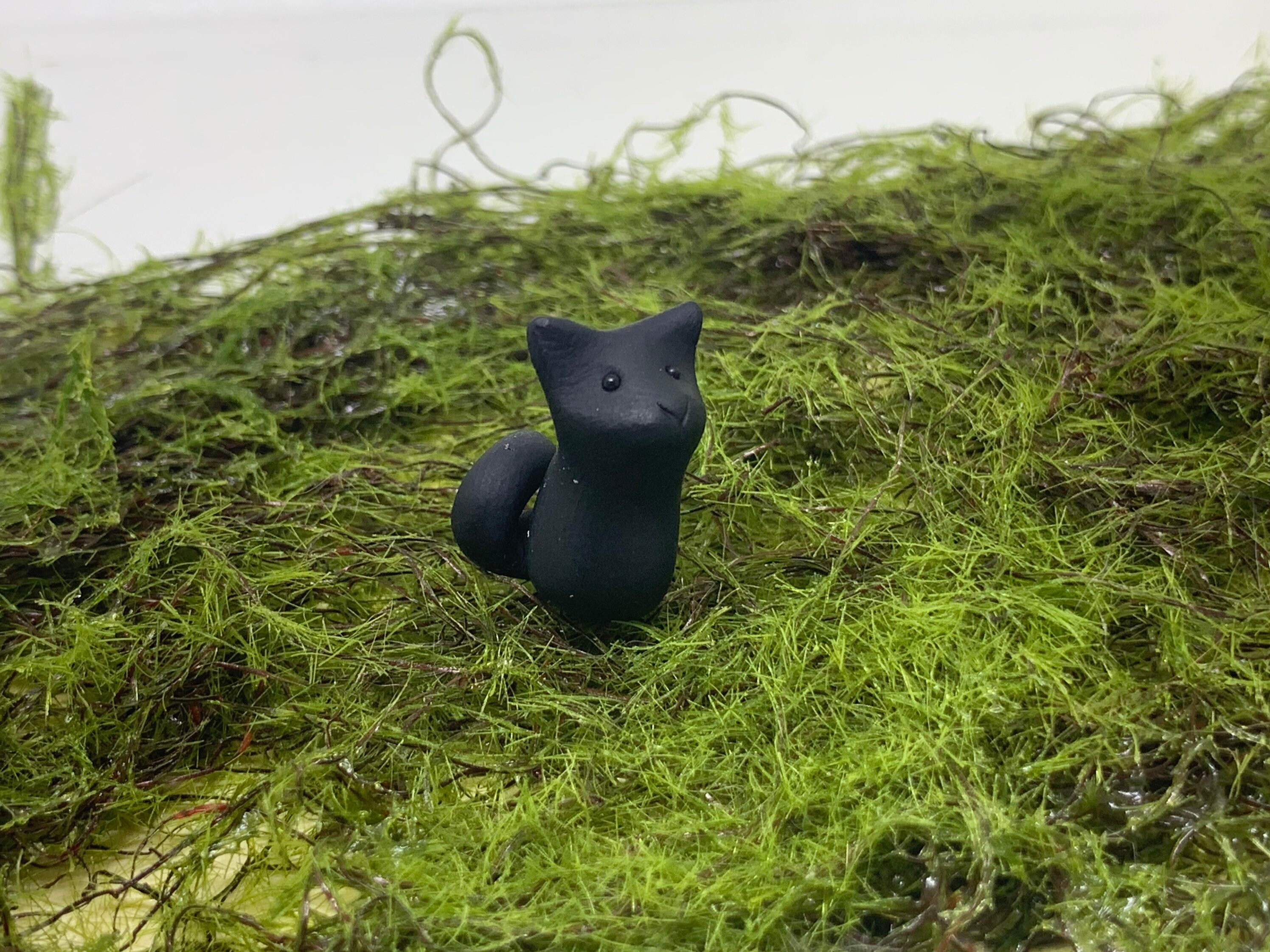 Black Cat Handmade Polymer Clay Pin/Magnet – Studio 2is3