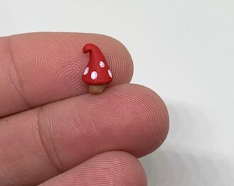 Miniature pointed mushroom, micro mushroom, Tiny mushroom decor, tiny mushroom for terrarium