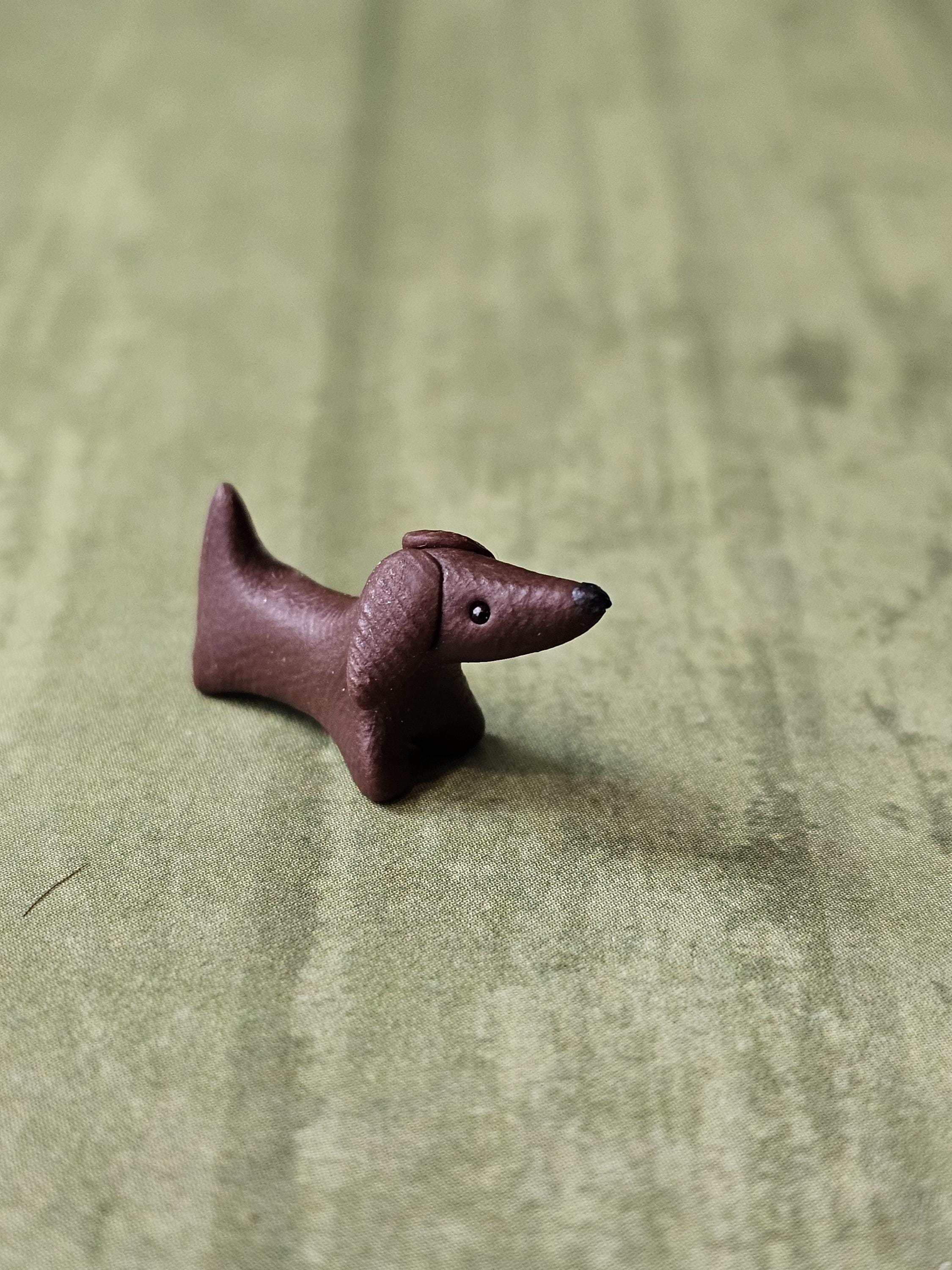 マイクロミニチュアダックスフント、ポリマークレイダックスフント