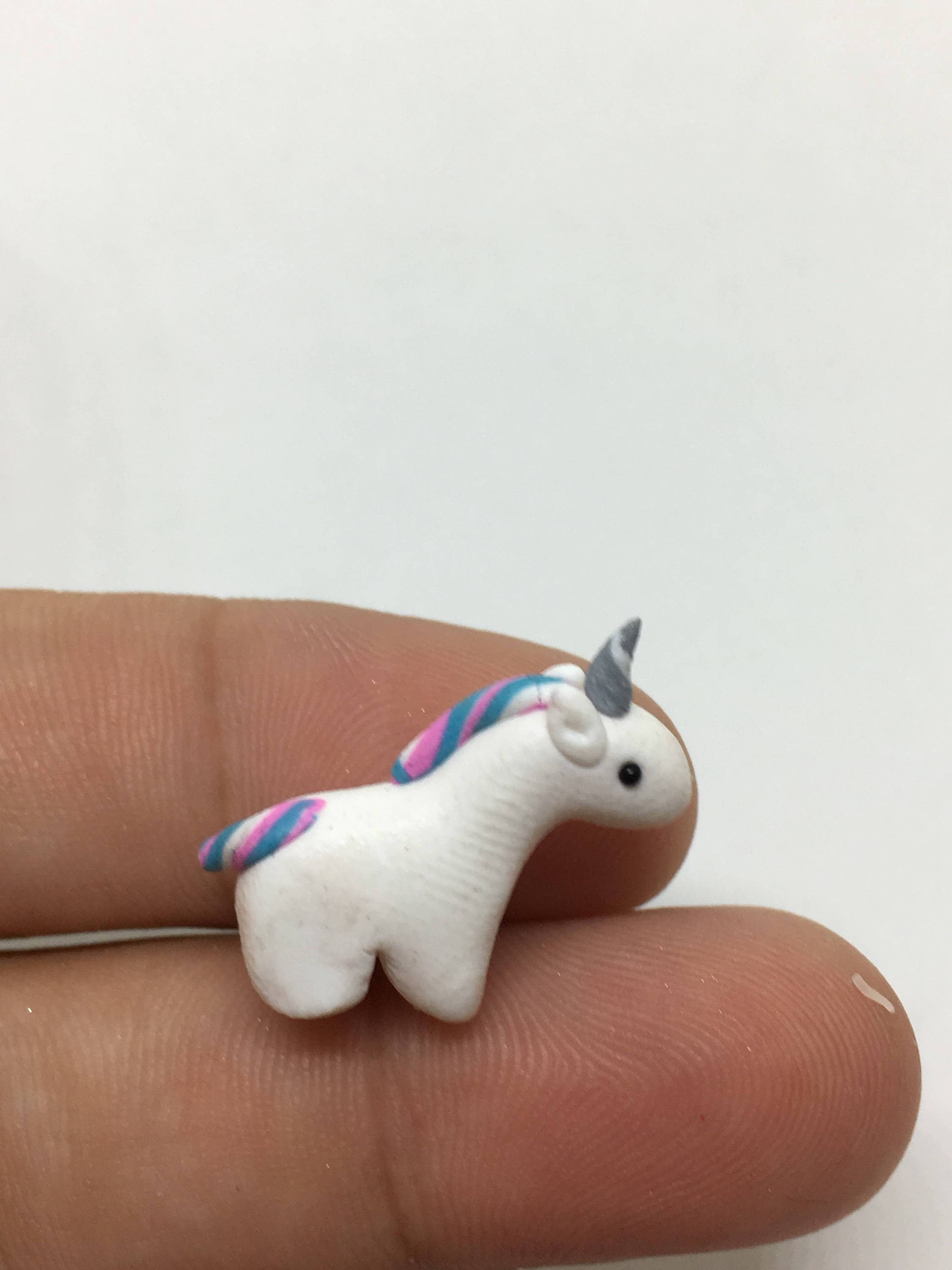 Miniature Unicorn Figurine Mini Unicorn Tiny Unicorn Etsy