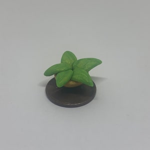 Miniature Succulent, Dollhouse Miniature Cactus, Succulent Miniature, miniature Rose Succulent