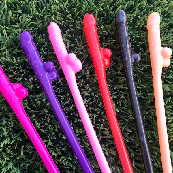 Bachelorette Favors, Bachelorette Straws, Penis Straws, Hen Party Straws, Hen Party Decorations, Adult Party Straws