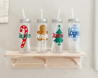 Christmas Party Cups, Class Christmas Party Favors, Student gifts, Classroom Christmas Favors Gifts, Thanksgiving Party Cups