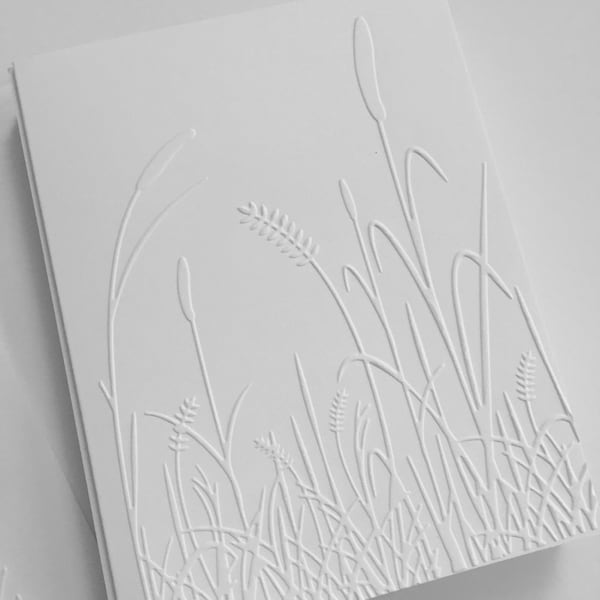 Embossed Note Cards Etsy