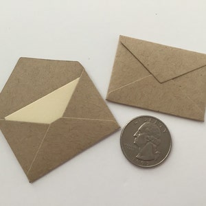 Mini Notes, Tiny Envelopes, Tiny Notes, Mini Envelopes, Teeny Tiny Envelopes, Tooth Fairy Notes image 5