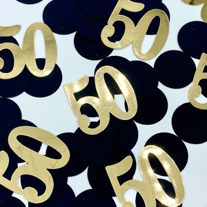 60th Birthday Decorations, 30/40/50/60 Birthday Decorations, Number Confetti, Birthday Confetti, Birthday Decorations, Sixty Confetti image 6