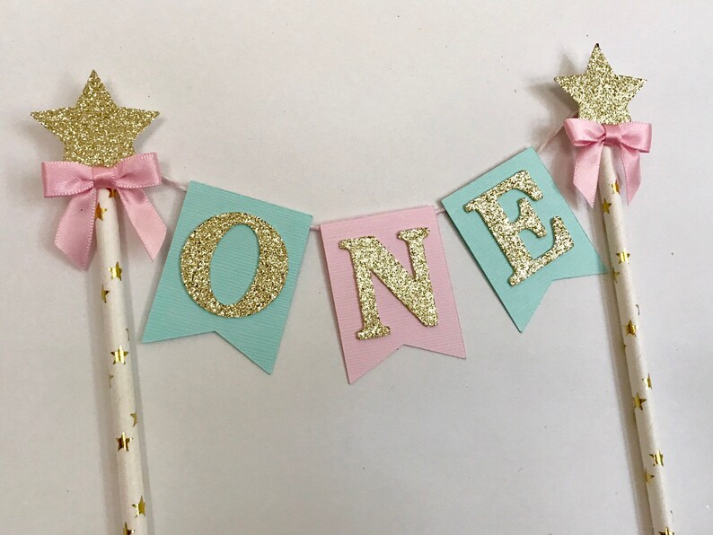 first birthday cake topper Bow Tie Cake Topper Navy /& Gold one cake topper One Smash Cake topper ONE cake topper boy One Cake Topper
