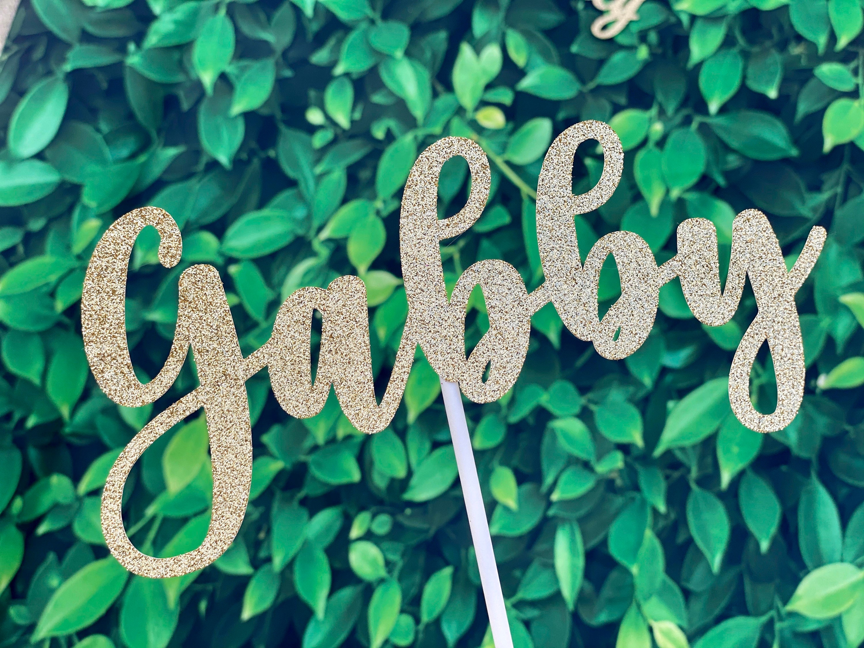 Name Cake Topper Name Centerpiece Name Donut Picks Name Etsy