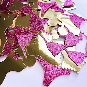 Bachelorette Party Decorations, Bachelorette Party Confetti, Bachelorette Party Ideas, Hen Party Decor, Last Fling, lingerie confetti