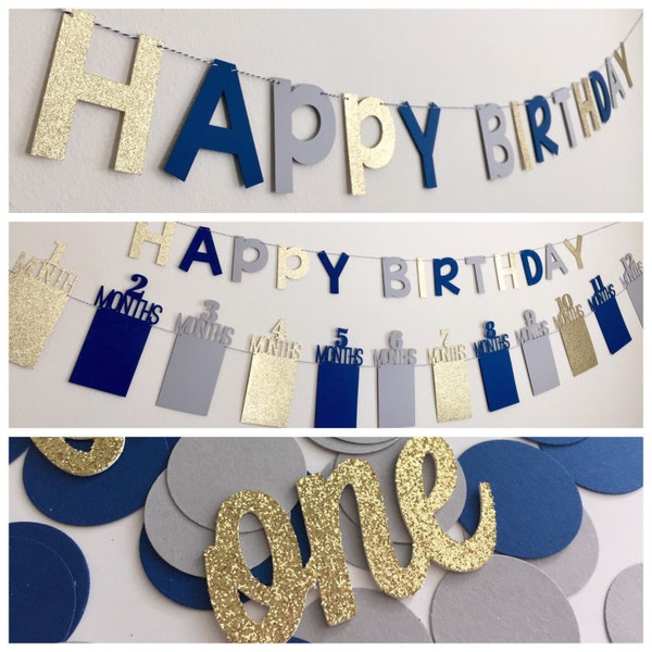 One Year Old Birthday Decorations - Etsy