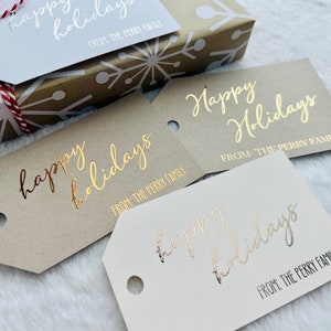 Etiquettes cadeaux de Noël personnalisées | Étiquettes-cadeaux de Noël | Étiquettes-cadeaux | Étiquettes-cadeaux personnalisées | Etiquettes cadeaux de Noël