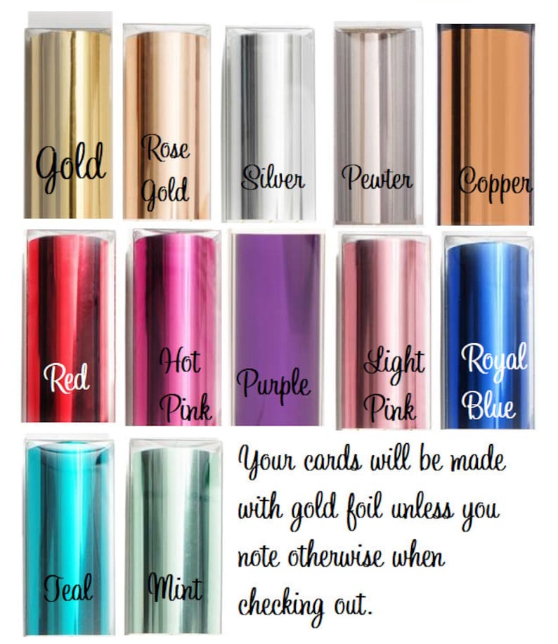 Custom Note Cards Personalized Stationary Gold Note Cards Etsy