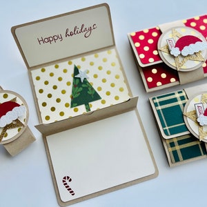 Christmas Gift Card Envelope, Christmas Gift Card Holder, Pop Up Gift Card Holder, Xmas Gift Card Holder, Teacher Gift Card Holder