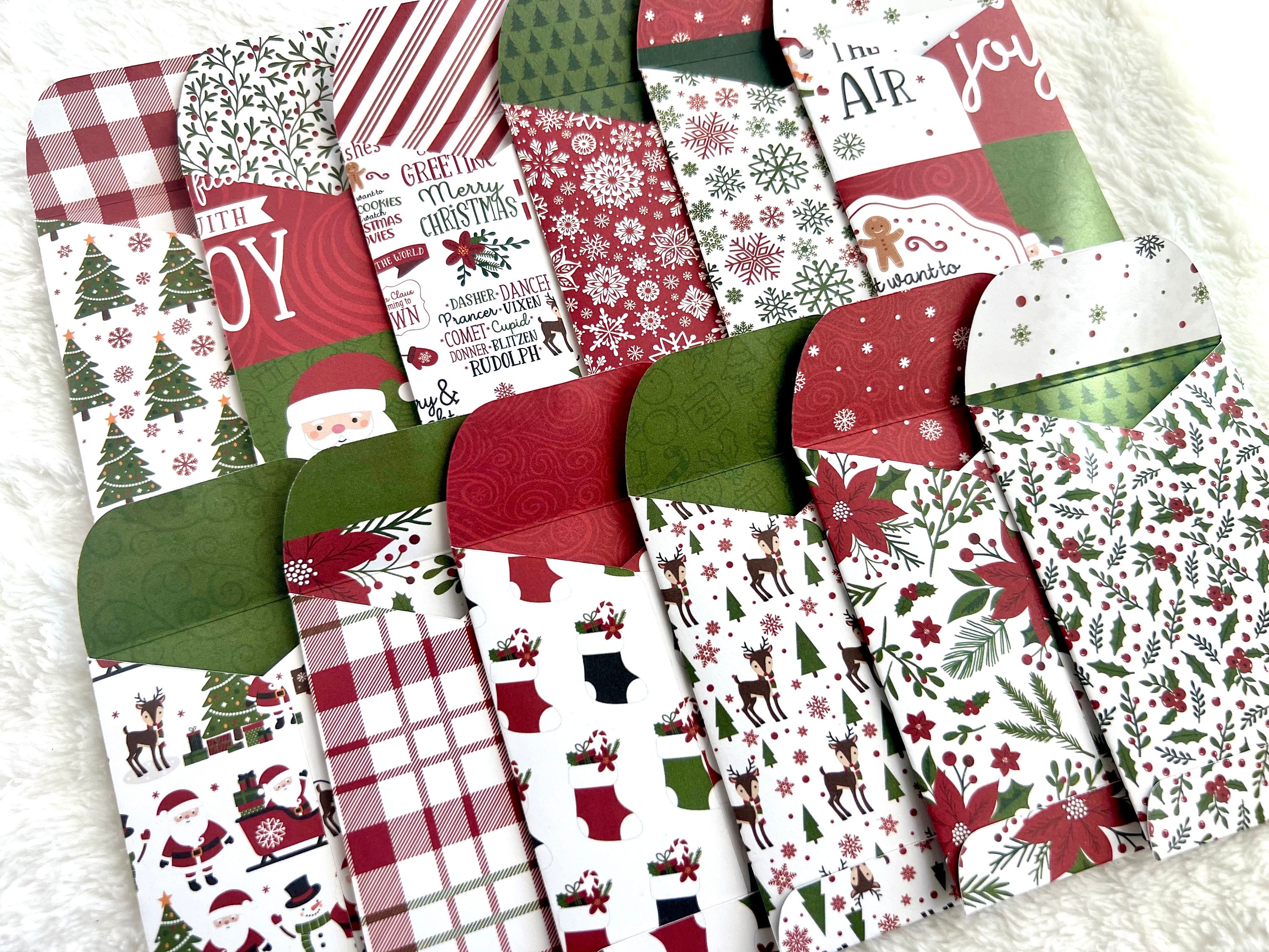Porte-cartes-cadeaux de Noël, enveloppe de carte-cadeau de Noël,  porte-carte-cadeau, enveloppe de carte-cadeau, mini enveloppe, emballage de  cadeau de Noël, CM2 -  Canada