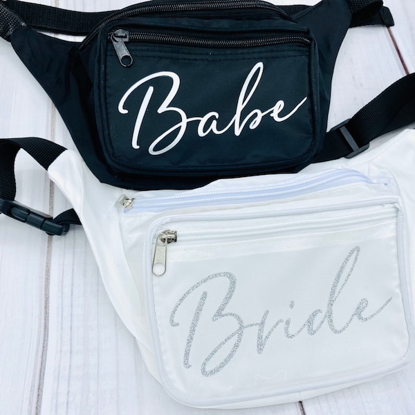 Custom Fanny Pack, Custom Belt Bag, Personalized Fanny Pack Belt Bag Personalized Bachelorette Party Gift
