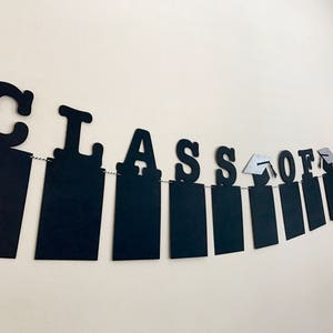 Graduation Party Decorations, Graduation Party Decor, Class of 2025 Banner, Graduation Photo Banner, High School Graduation Banner