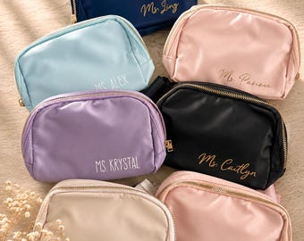 Riñonera, Riñonera personalizada, Riñoneras a juego, Riñoneras para damas de honor, Riñoneras personalizadas, Regalos para damas de honor, Regalos para equipos