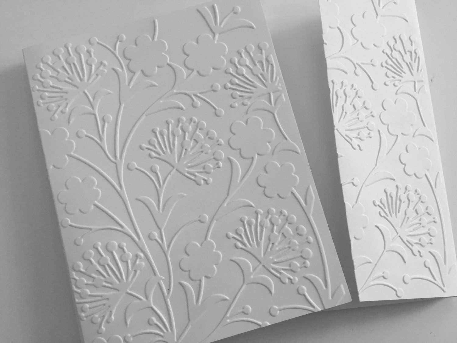 Embossed Cards box set Greeting Cards Set Note Cards Set Etsy