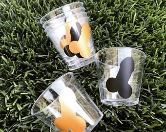 Bridesmaid Shot Cups, Penis Shot Cups, Bachelorette Shot Glass/Cups, Bachelorette Party Gift, Bachelorette Party Favors, Party Shot Cups