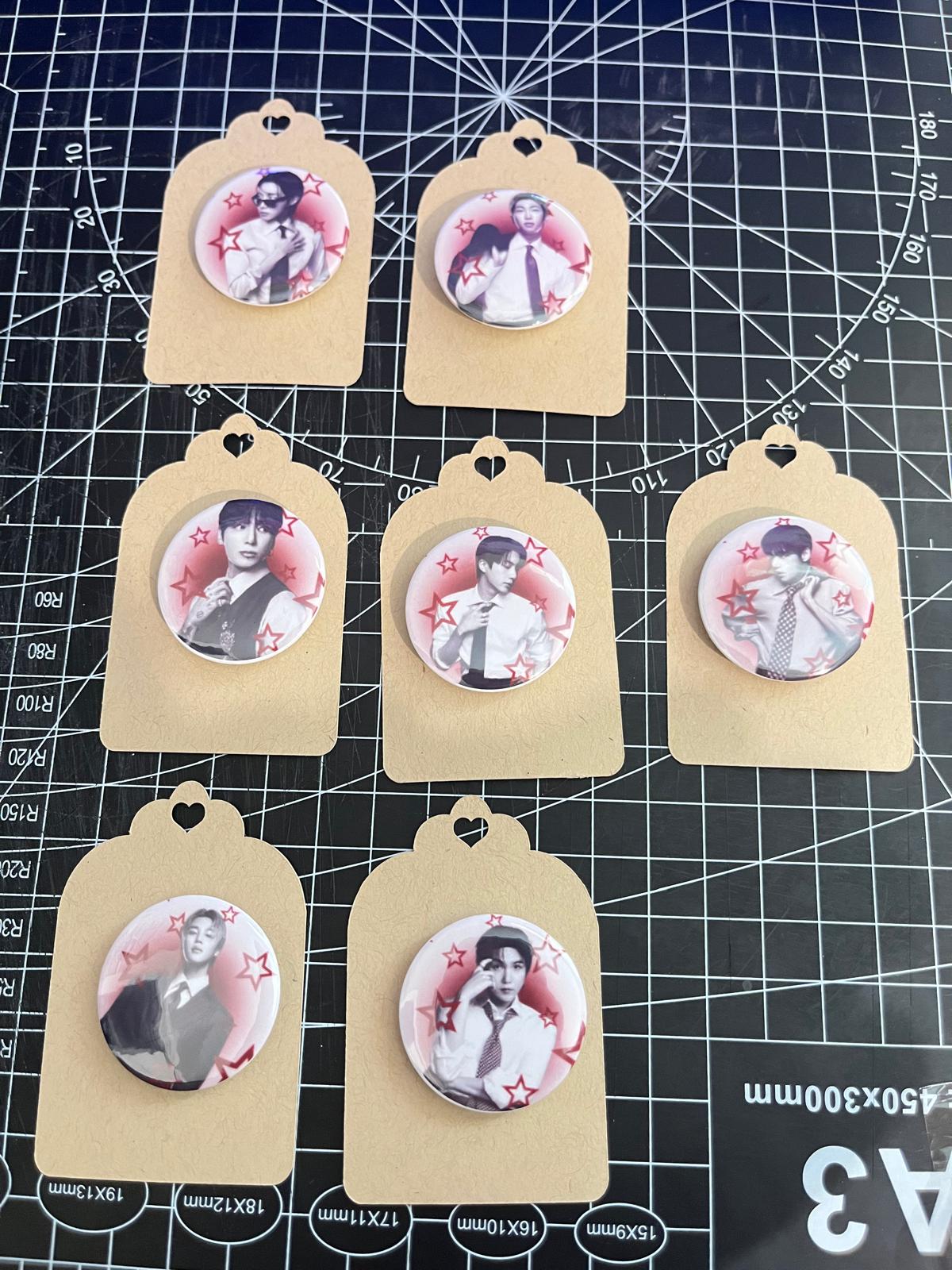 Bts Pin Button - Etsy