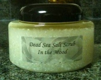 Dead Sea Salt Body Scrub (8oz)