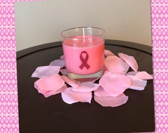 Perfect Pink Candle - Supporting Breast Cancer Awareness Month - October