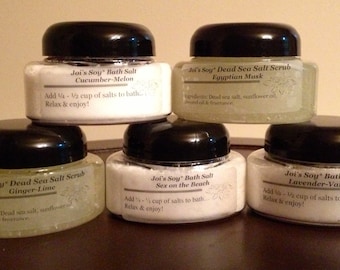 Dead Sea Salt Scrub or Relaxing Bath Salts