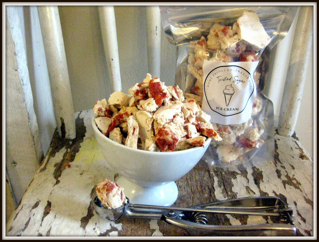 Freeze Dried Cinnamon Churro Ice Cream Perfect for birthdays, parties