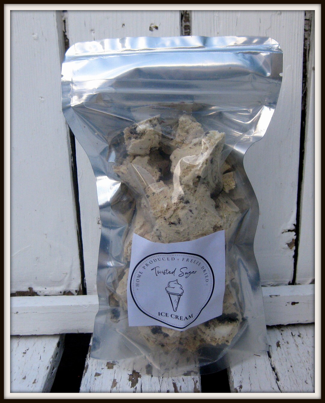 Freeze Dried Cookies N Cream Latte Ice Cream Perfect For birthdays