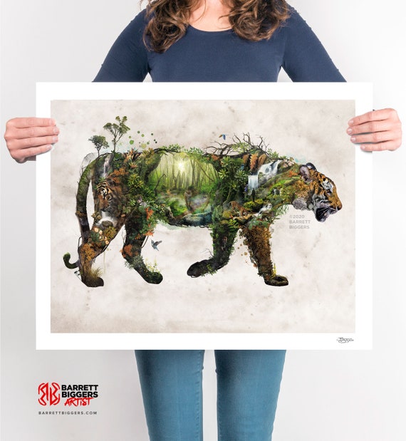 【トッド・ショア 画集】 American Surreal High Tide – Surreal Astronaut Wall Art by Flooko | Moon