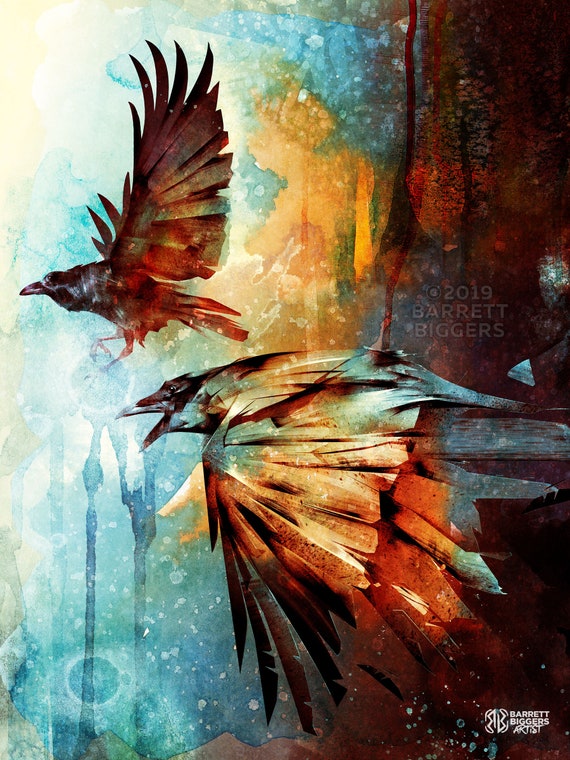 Arches Cold Press Watercolor Prints - Two Crows Printing
