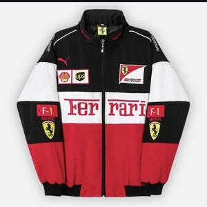 Vintage ferrari racing jacket - Etsy 日本