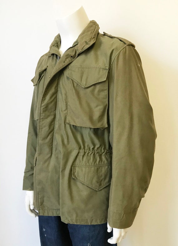 Vintage 1960 S Military Us Army M 65 Field Jacket Siz Gem