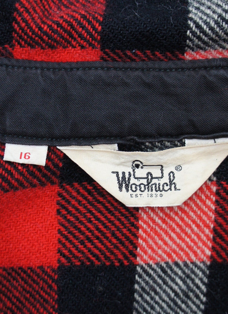 Vintage 1960's Woolrich CPO Buffalo Plaid Hunting Jacket | Etsy