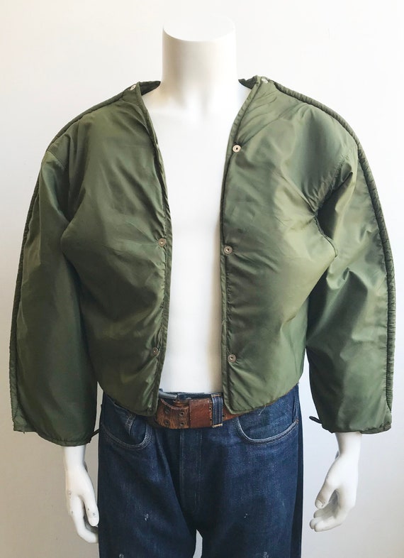 Vintage Military A-1 Jacket Liner 1964 size Large