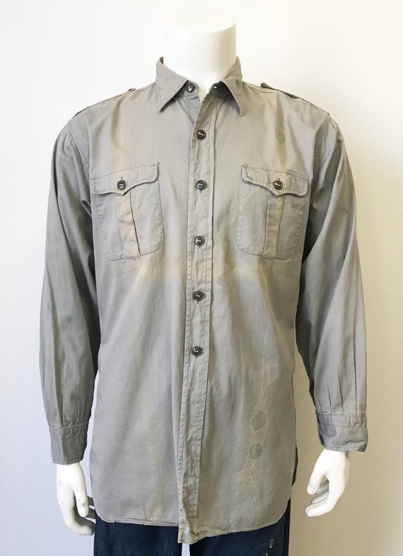 Vintage 1940's/50's Champion Work Shirt size XL