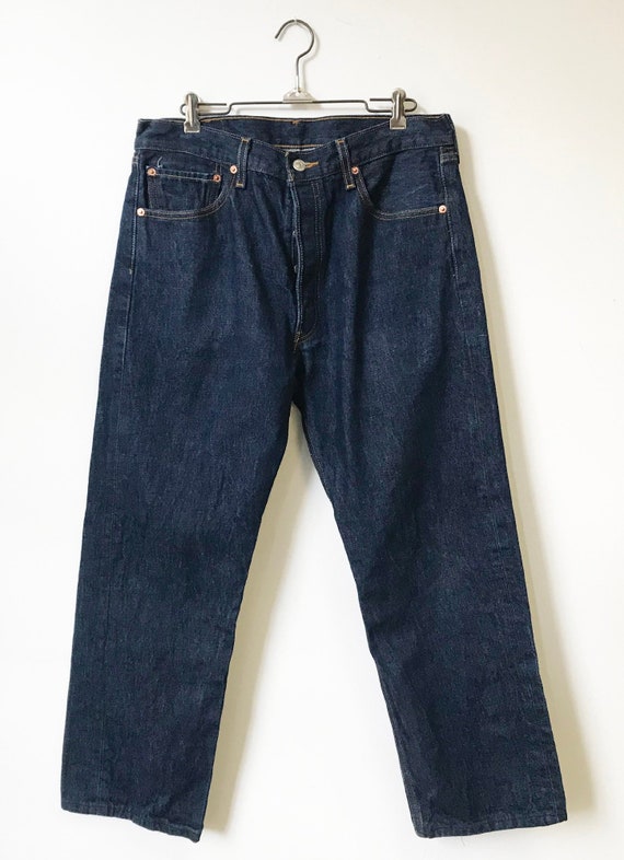 501 raw denim